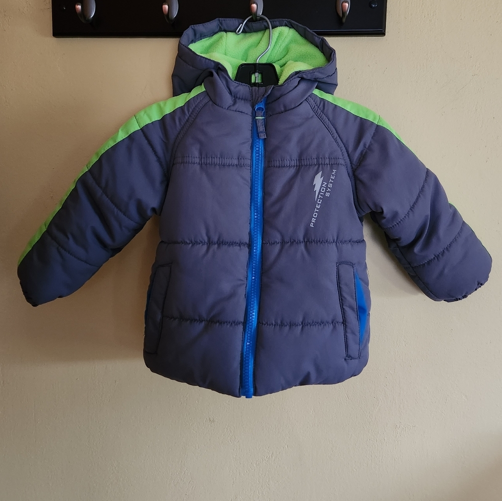 Protection System Hooded Winter Jacket Coat